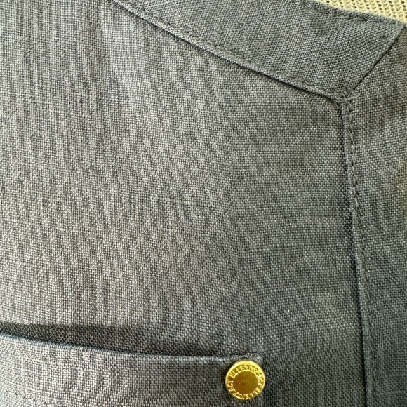 Sleeveless 100% Linen High/Low Tunic Ellen Tracy Size Small - Picture 9 of 10